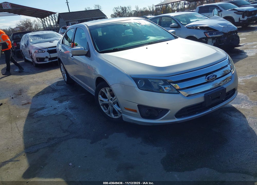 2012 FORD FUSION SE VIN: 3FAHP0HA5CR390177