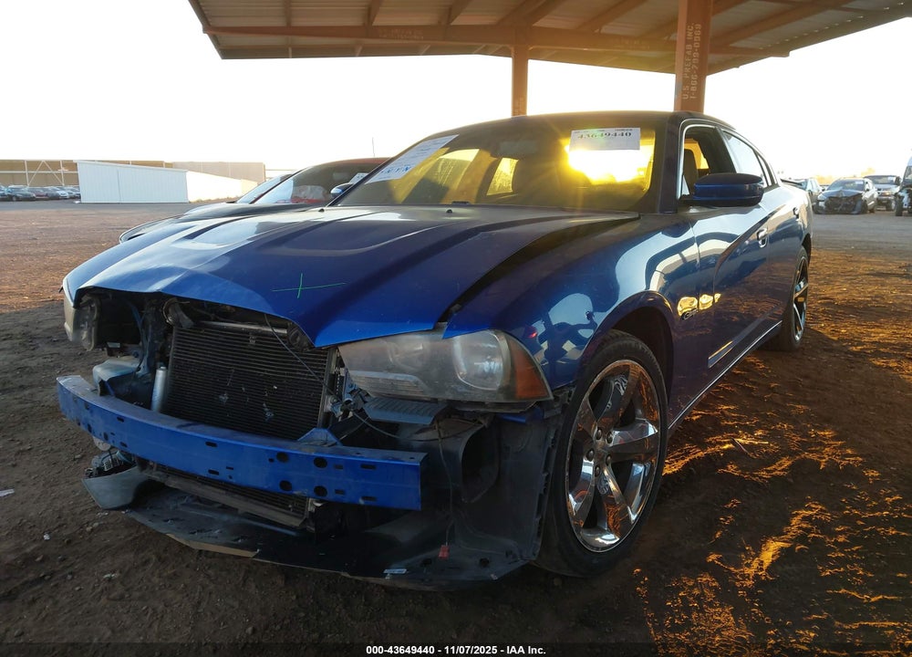 2012 DODGE CHARGER SXT VIN: 2C3CDXHG7CH244437