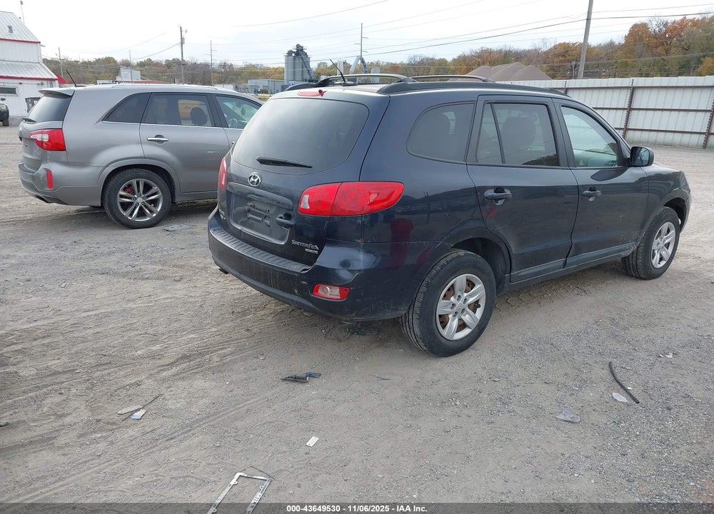 2009 HYUNDAI SANTA FE GLS VIN: 5NMSG73D49H238555