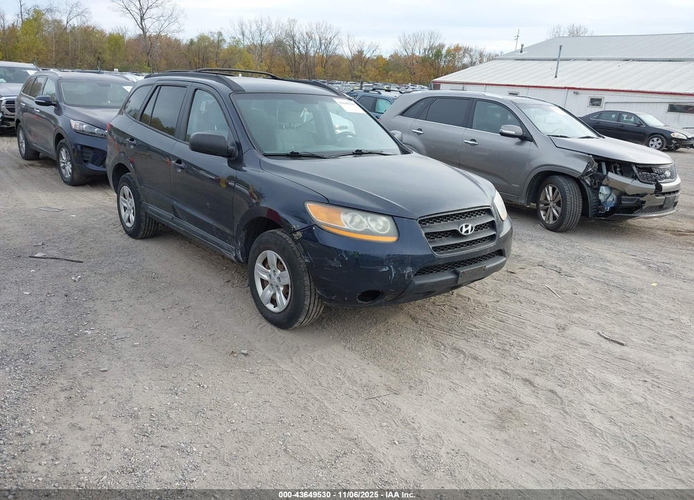 2009 HYUNDAI SANTA FE GLS VIN: 5NMSG73D49H238555
