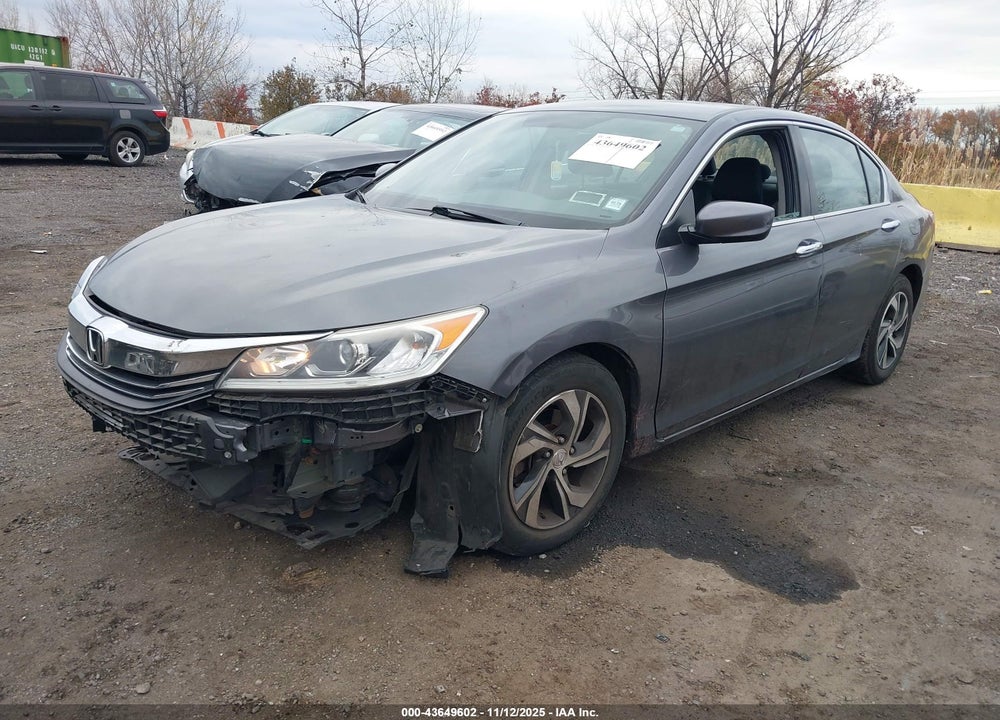 2017 HONDA ACCORD LX VIN: 1HGCR2F37HA184084