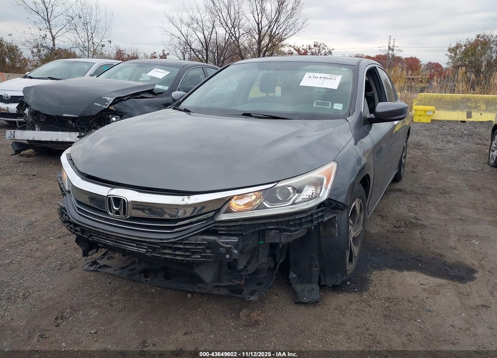 2017 HONDA ACCORD LX VIN: 1HGCR2F37HA184084