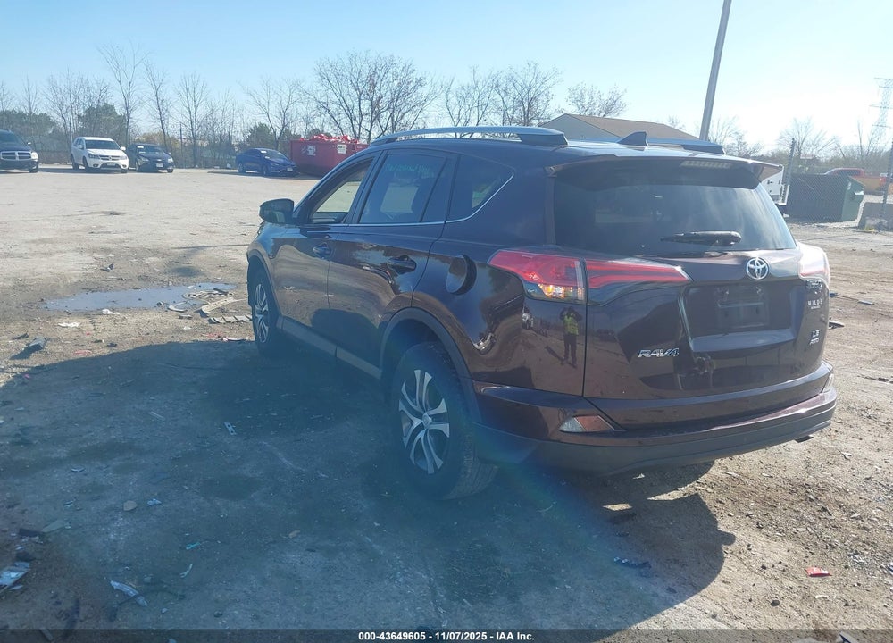 2016 TOYOTA RAV4 LE VIN: 2T3BFREVXGW523774