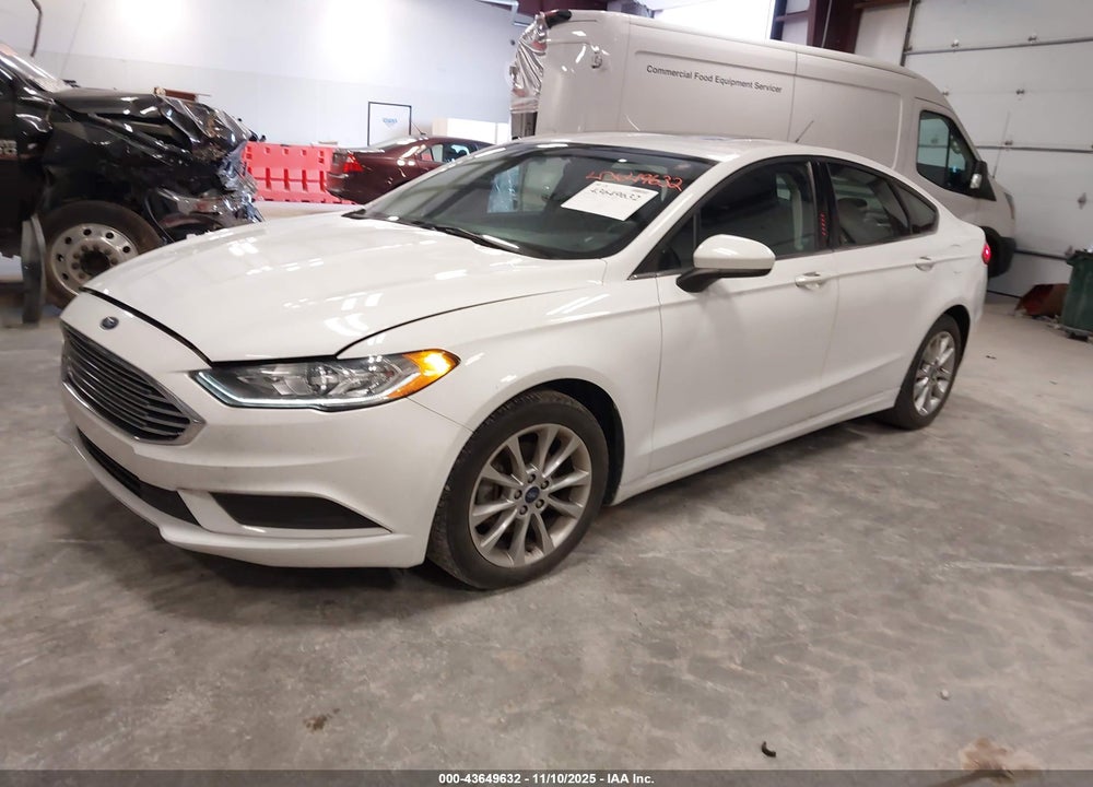 2017 FORD FUSION SE VIN: 3FA6P0HD9HR167214