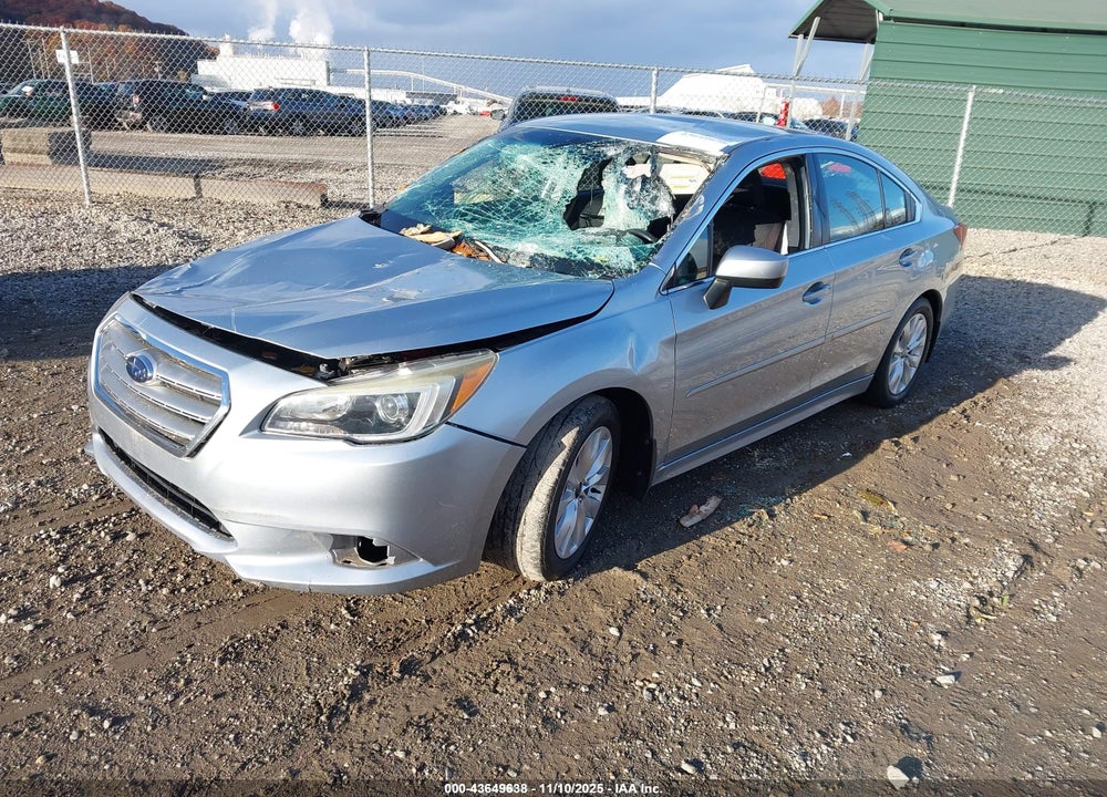 2015 SUBARU LEGACY 2.5I PREMIUM VIN: 4S3BNAC63F3073399