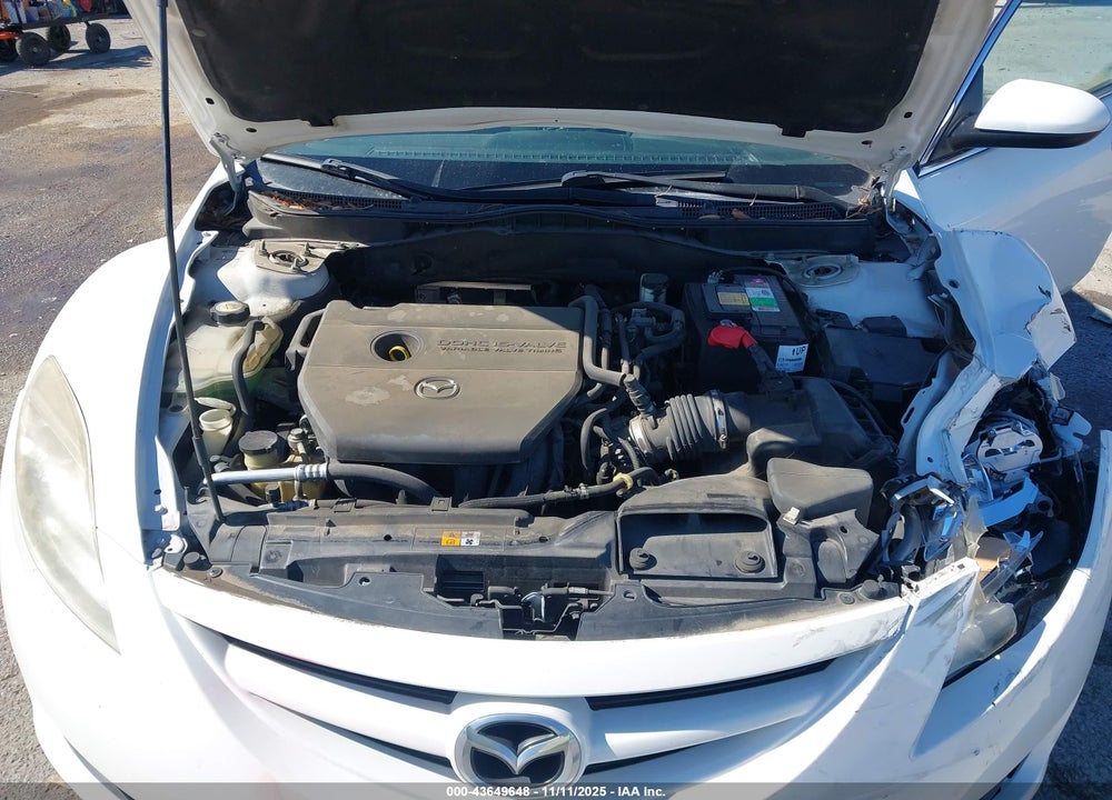 2010 MAZDA 6 VIN: 1YVHZ8BH6A5M48252