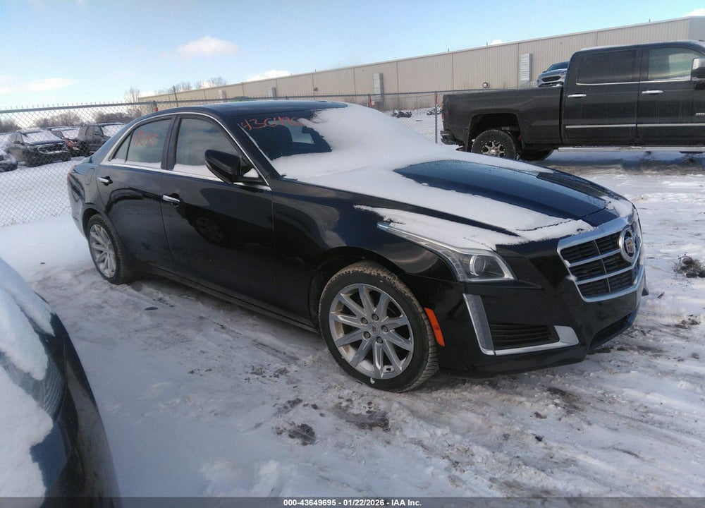 2014 CADILLAC CTS LUXURY VIN: 1G6AX5SX7E0196293