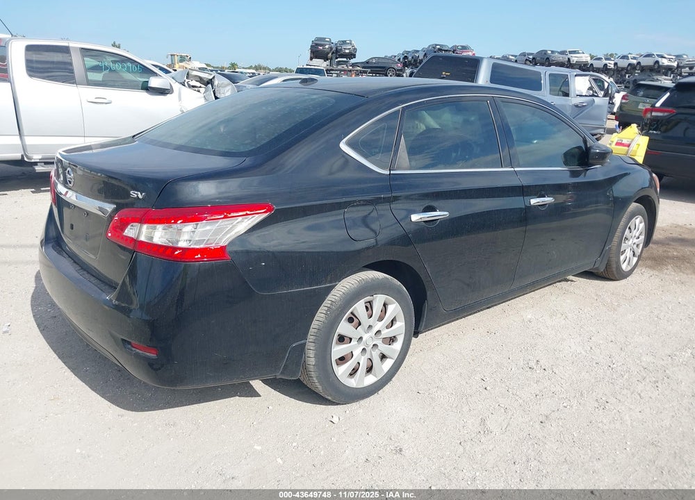 2015 NISSAN SENTRA SV VIN: 3N1AB7AP5FL694850