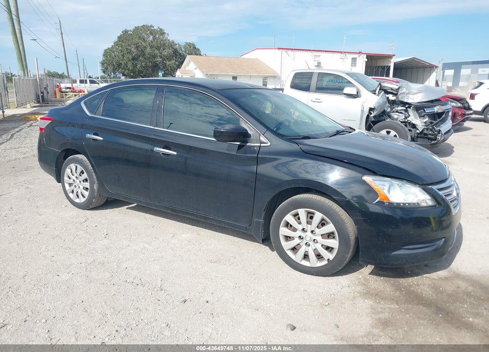 2015 NISSAN SENTRA SV VIN: 3N1AB7AP5FL694850