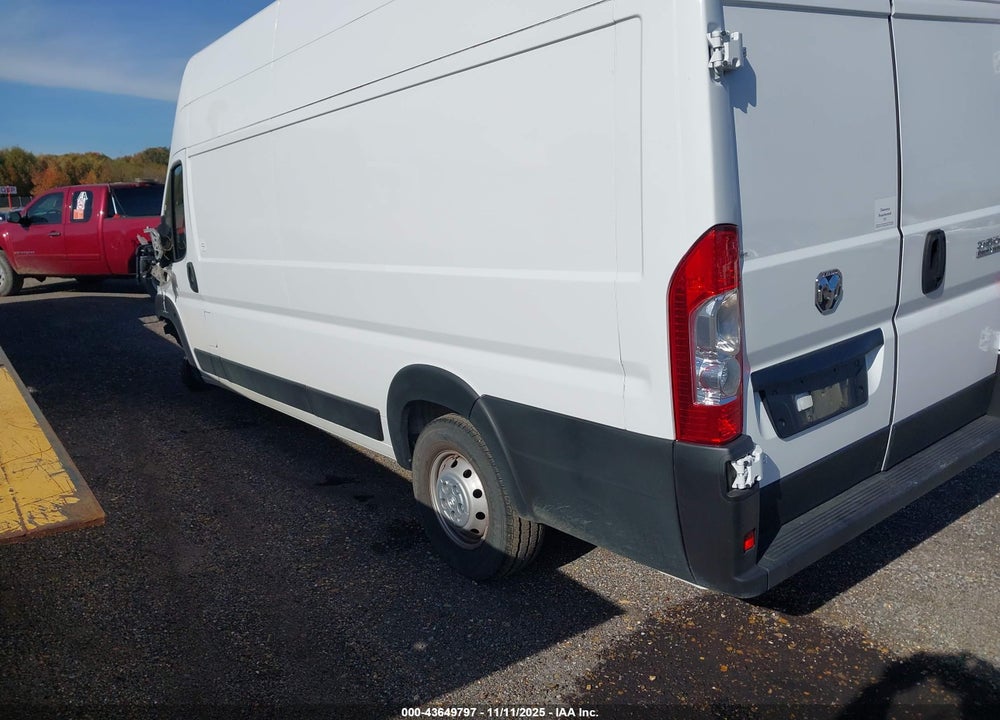 2023 RAM PROMASTER 3500 CARGO VAN SUPER HIGH ROOF 159 WB EXT VIN: 3C6MRVZG8PE587156
