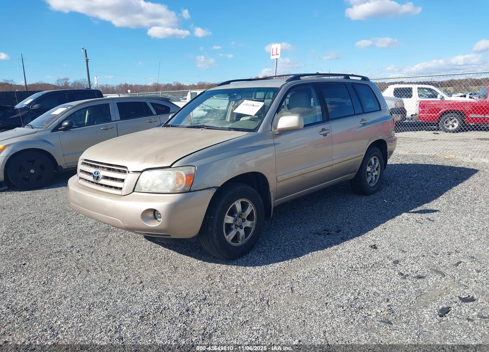 2005 TOYOTA HIGHLANDER V6 VIN: JTEEP21A150091335