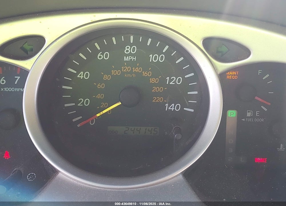 2005 TOYOTA HIGHLANDER V6 VIN: JTEEP21A150091335