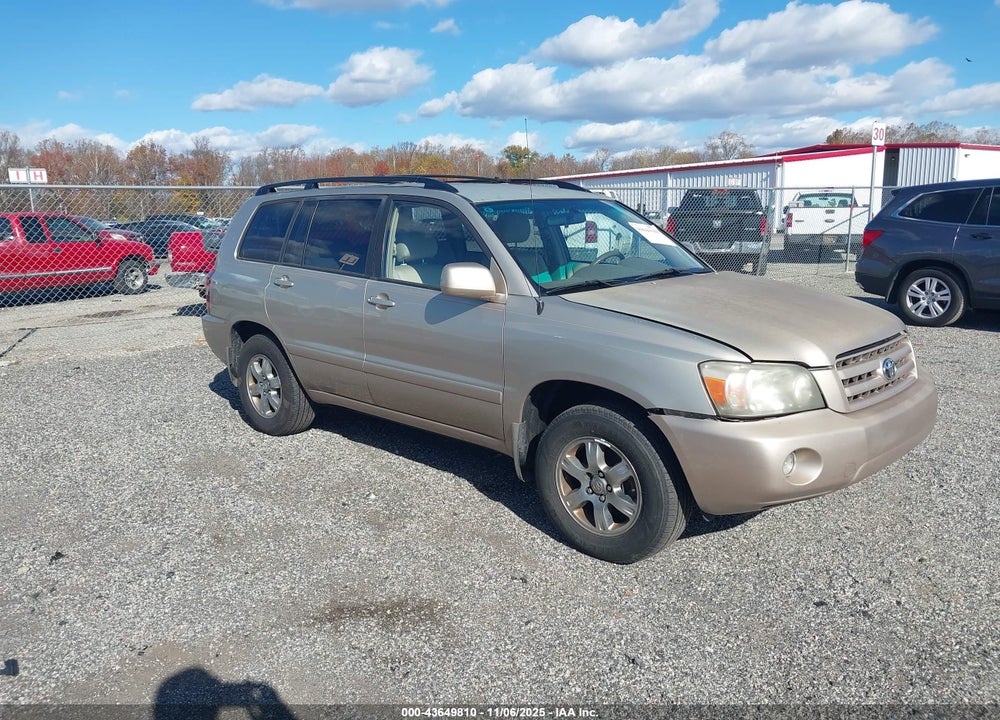 2005 TOYOTA HIGHLANDER V6 VIN: JTEEP21A150091335