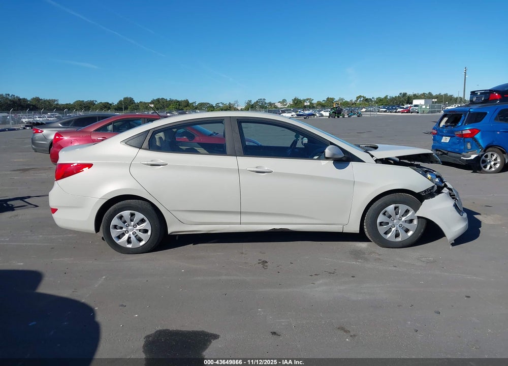 2016 HYUNDAI ACCENT SE VIN: KMHCT4AE1GU078601