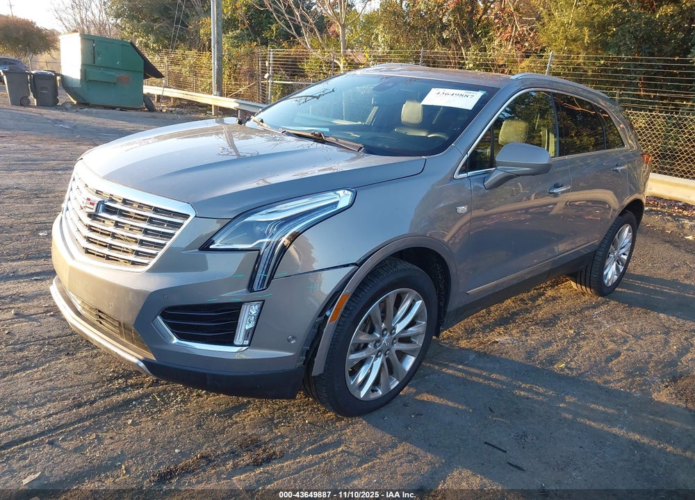 2019 CADILLAC XT5 PLATINUM VIN: 1GYKNGRS0KZ215006
