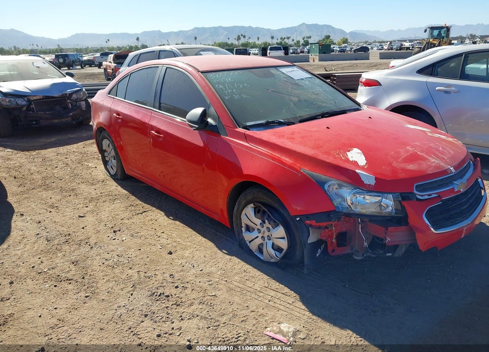 2016 CHEVROLET CRUZE LIMITED LS AUTO VIN: 1G1PC5SH1G7149873