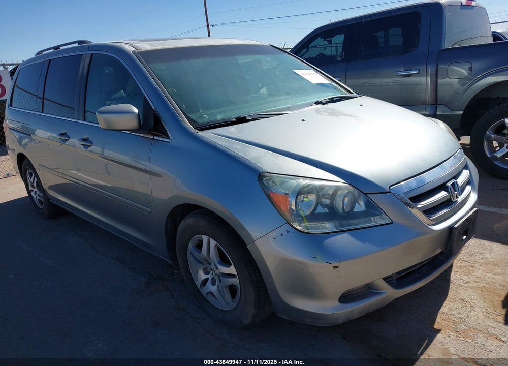 2006 HONDA ODYSSEY EX-L VIN: 5FNRL38776B113195