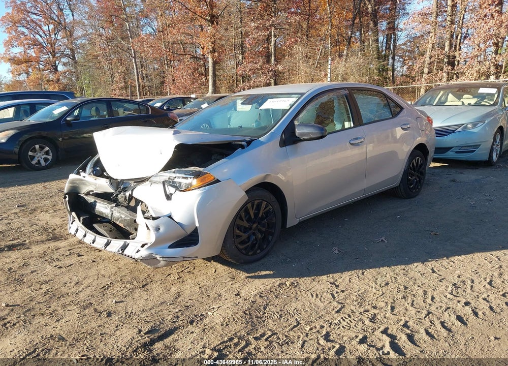 2019 TOYOTA COROLLA LE VIN: 2T1BURHE3KC241660