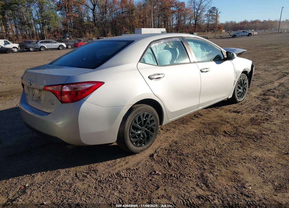 2019 TOYOTA COROLLA LE VIN: 2T1BURHE3KC241660