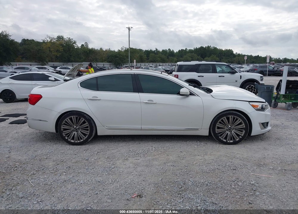 2014 KIA CADENZA LIMITED VIN: KNALN4D72E5144072