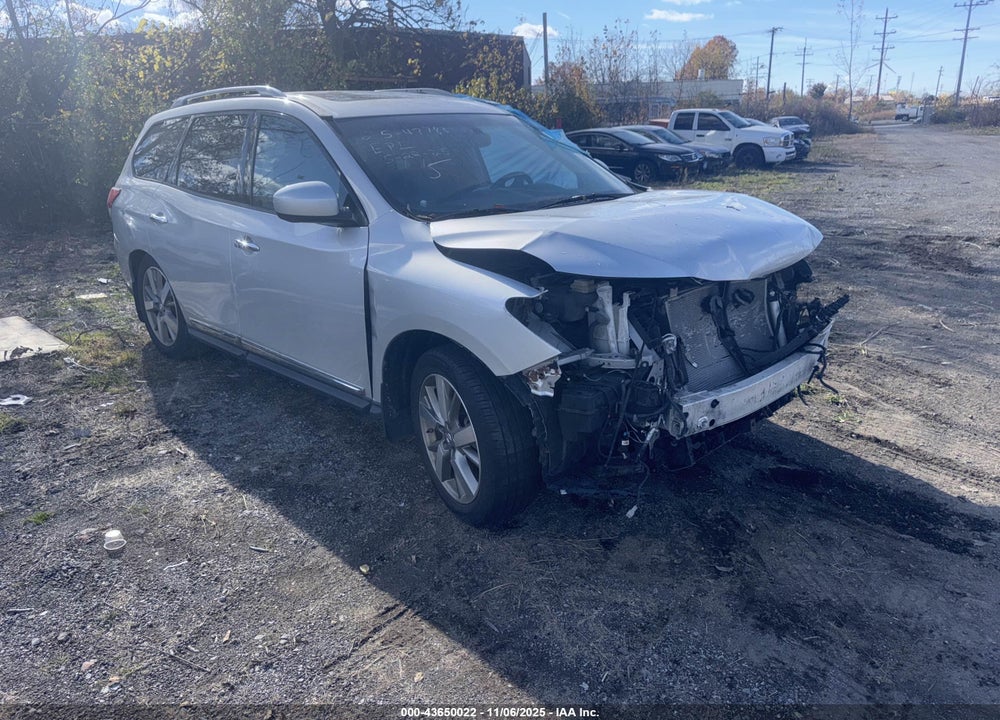2015 NISSAN PATHFINDER PLATINUM VIN: 5N1AR2MM0FC619512