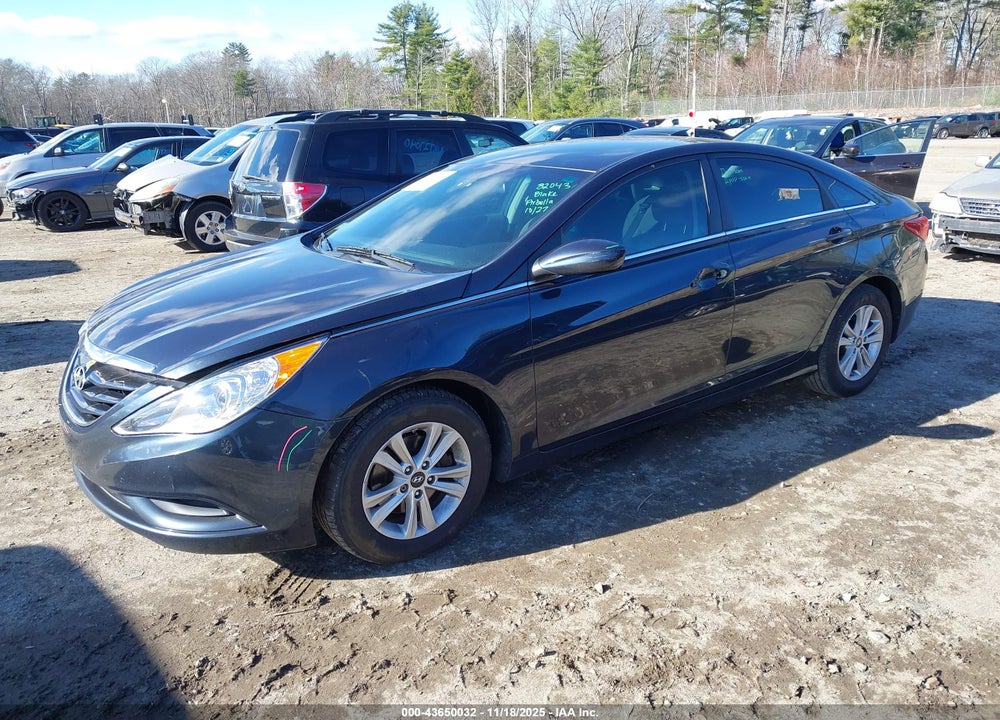 2013 HYUNDAI SONATA GLS VIN: 5NPEB4AC7DH769796