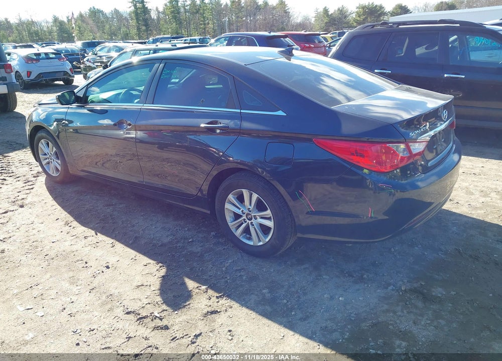 2013 HYUNDAI SONATA GLS VIN: 5NPEB4AC7DH769796