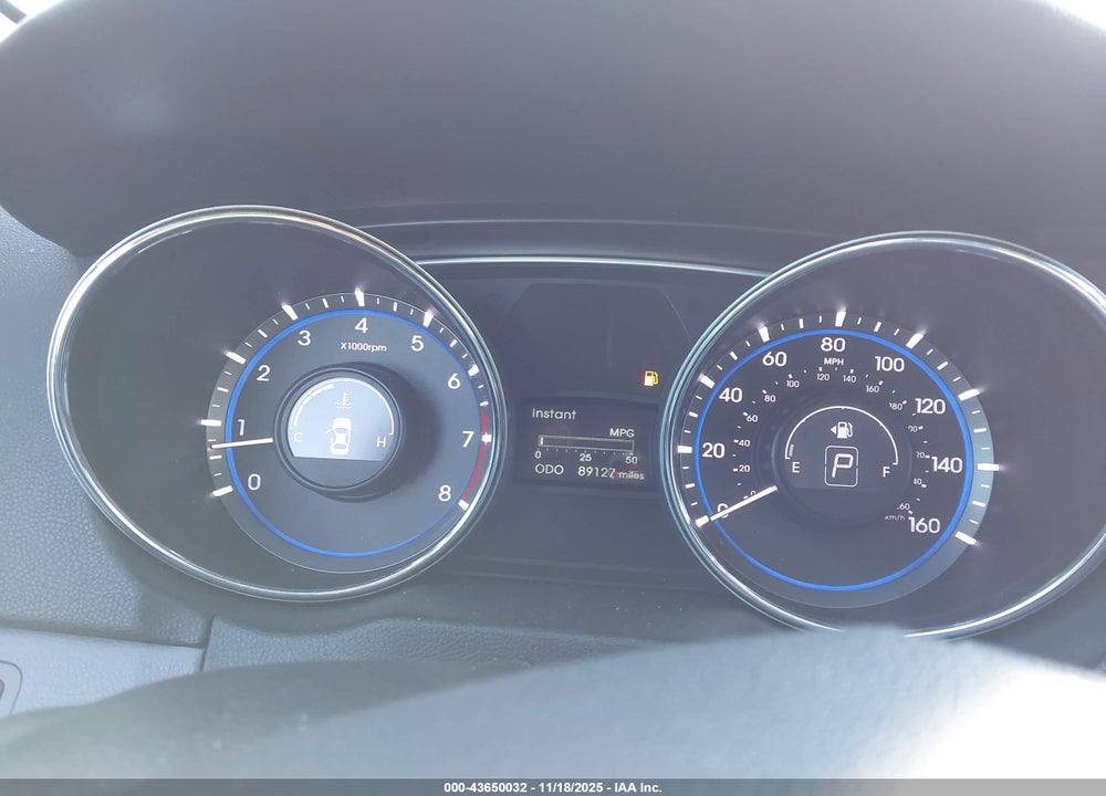 2013 HYUNDAI SONATA GLS VIN: 5NPEB4AC7DH769796
