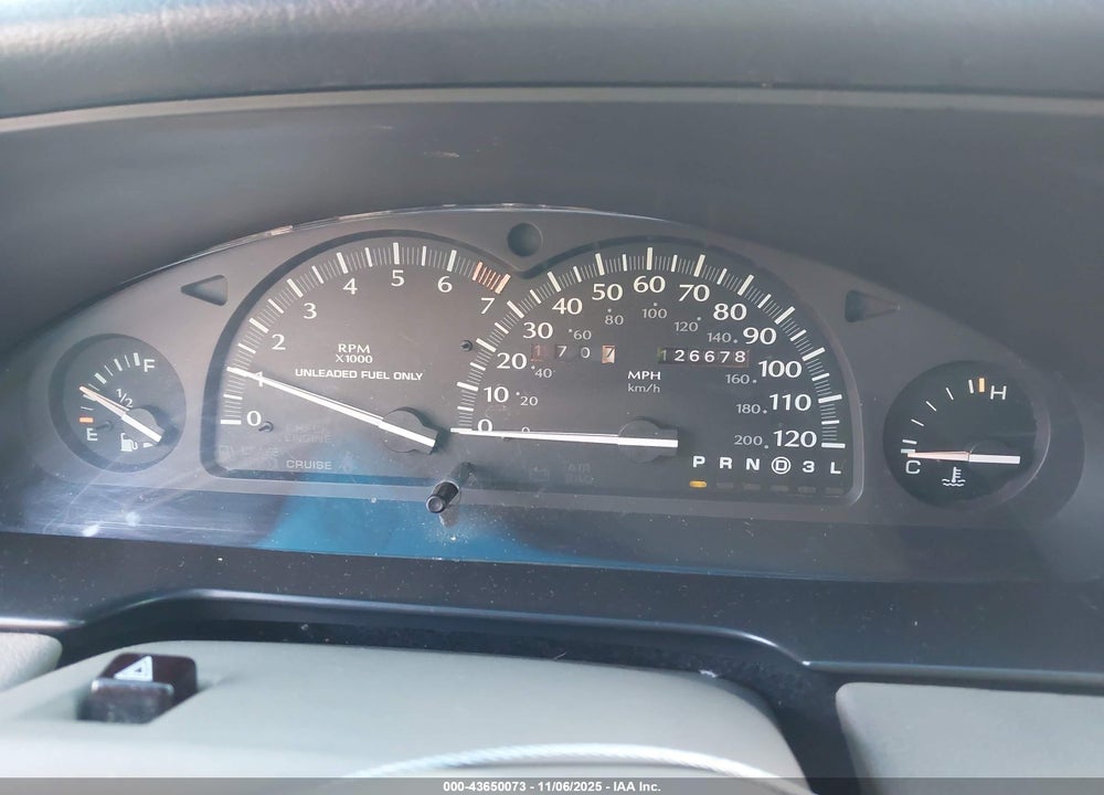 1996 CHRYSLER LHS VIN: 2C3HC56F5TH245030