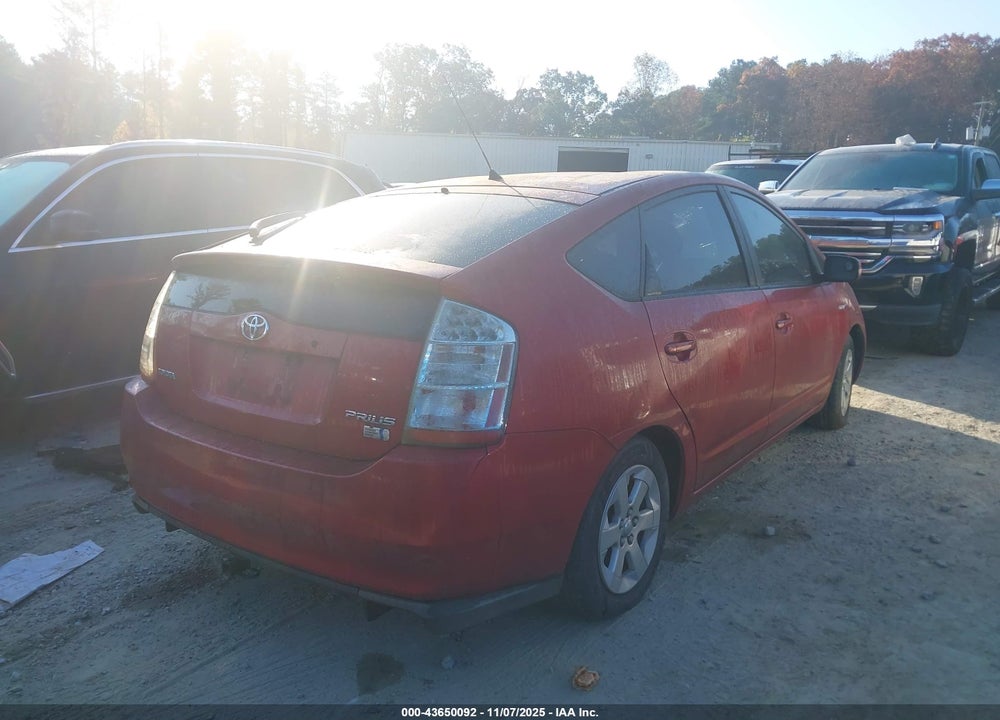 2008 TOYOTA PRIUS VIN: JTDKB20U683353726