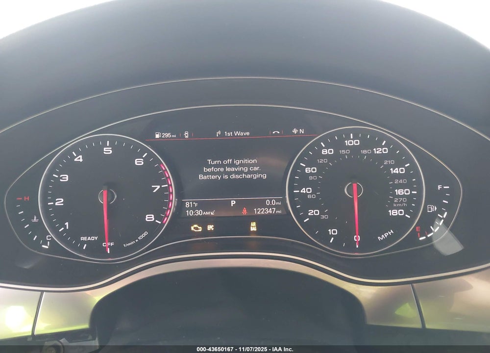 2017 AUDI A7 VIN: WAUW3AFC4HN013564