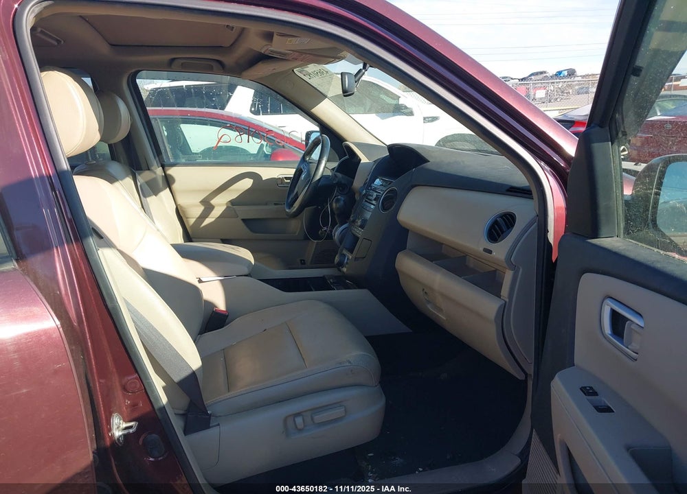 2013 HONDA PILOT EX-L VIN: 5FNYF4H64DB083831