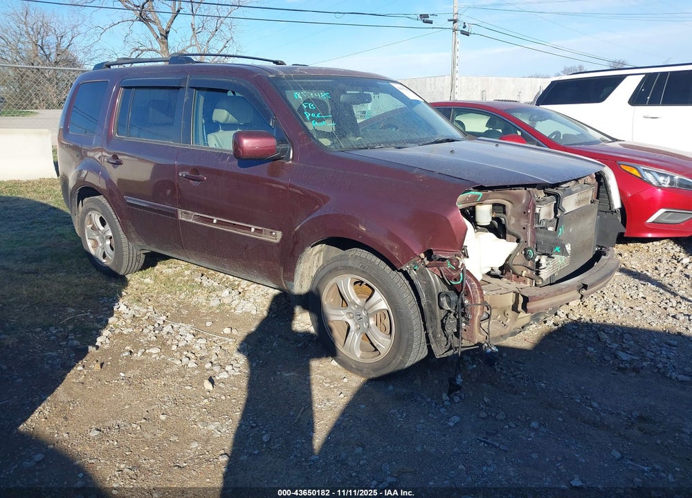 2013 HONDA PILOT EX-L VIN: 5FNYF4H64DB083831