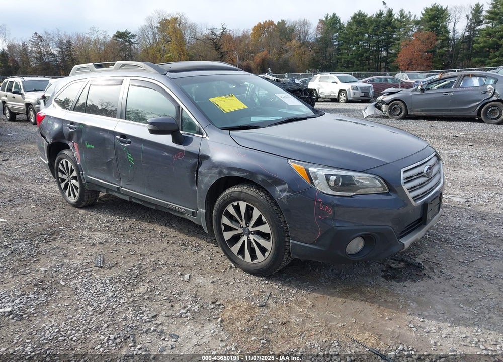 2017 SUBARU OUTBACK 2.5I LIMITED VIN: 4S4BSANC8H3433017