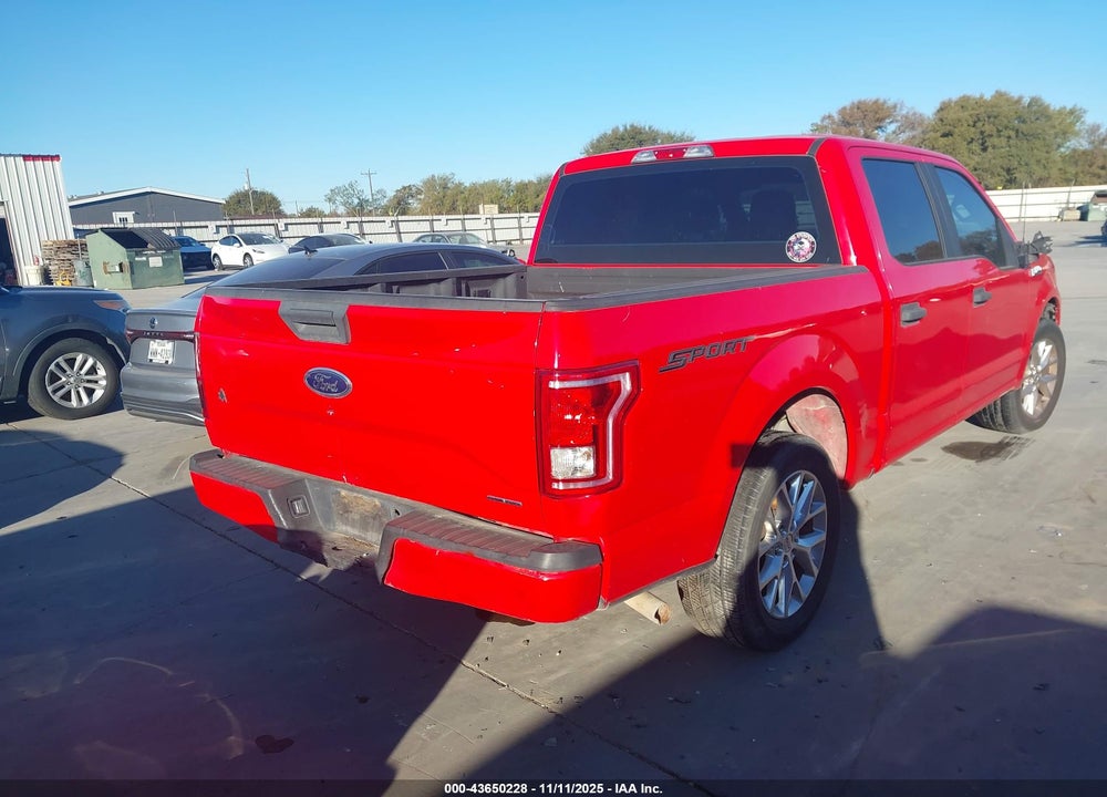 2015 FORD F-150 XL VIN: 1FTEW1C8XFKD77332