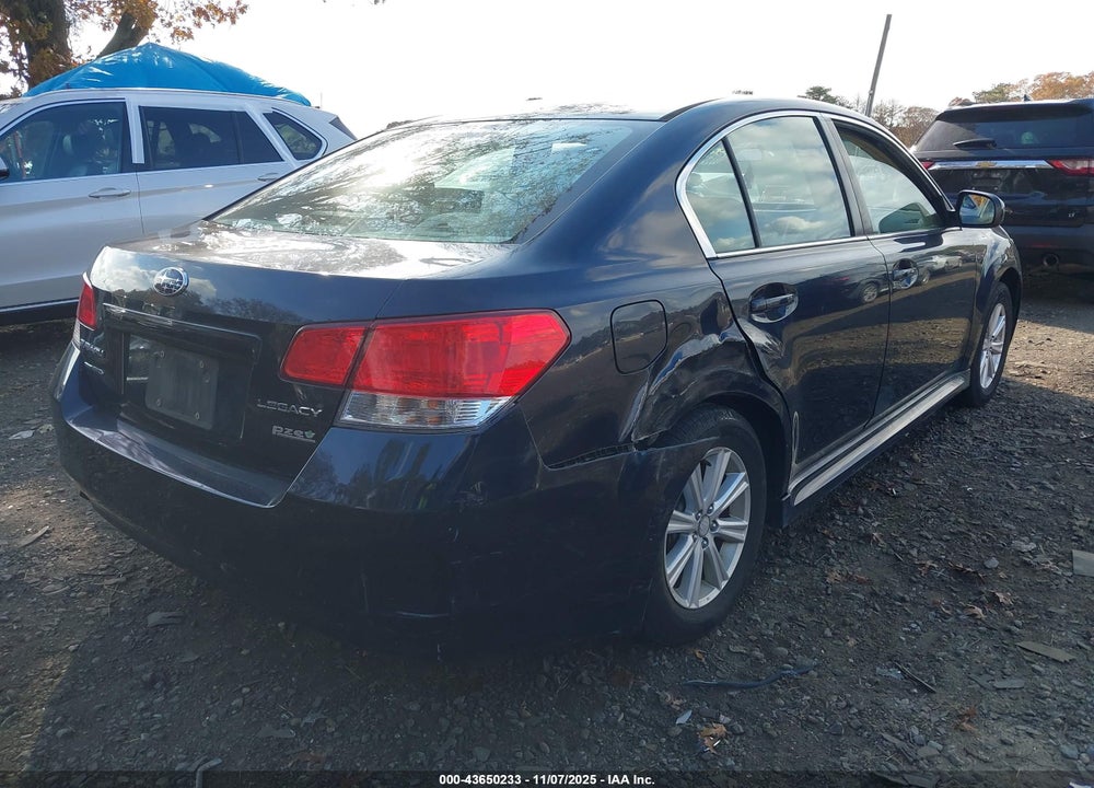 2012 SUBARU LEGACY 2.5I PREMIUM VIN: 4S3BMBC60C3040087