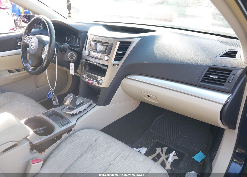 2012 SUBARU LEGACY 2.5I PREMIUM VIN: 4S3BMBC60C3040087