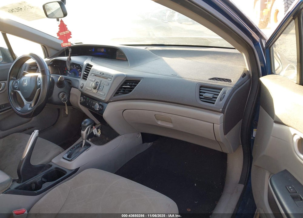 2012 HONDA CIVIC VIN: 2HGFB2F57CH531264