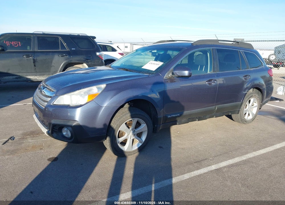 2013 SUBARU OUTBACK 2.5I PREMIUM VIN: 4S4BRCCC2D3204658