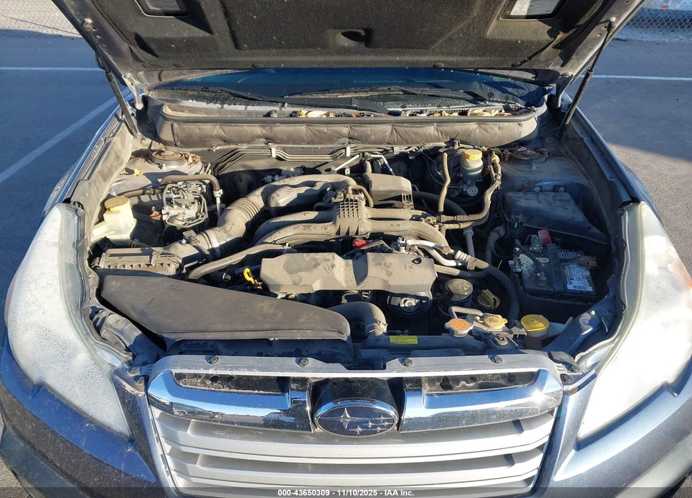 2013 SUBARU OUTBACK 2.5I PREMIUM VIN: 4S4BRCCC2D3204658