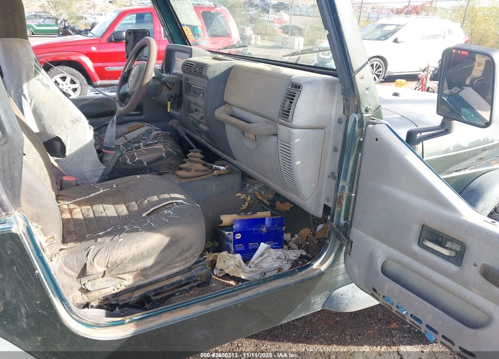1997 JEEP WRANGLER SE VIN: 1J4FY29P5VP418724