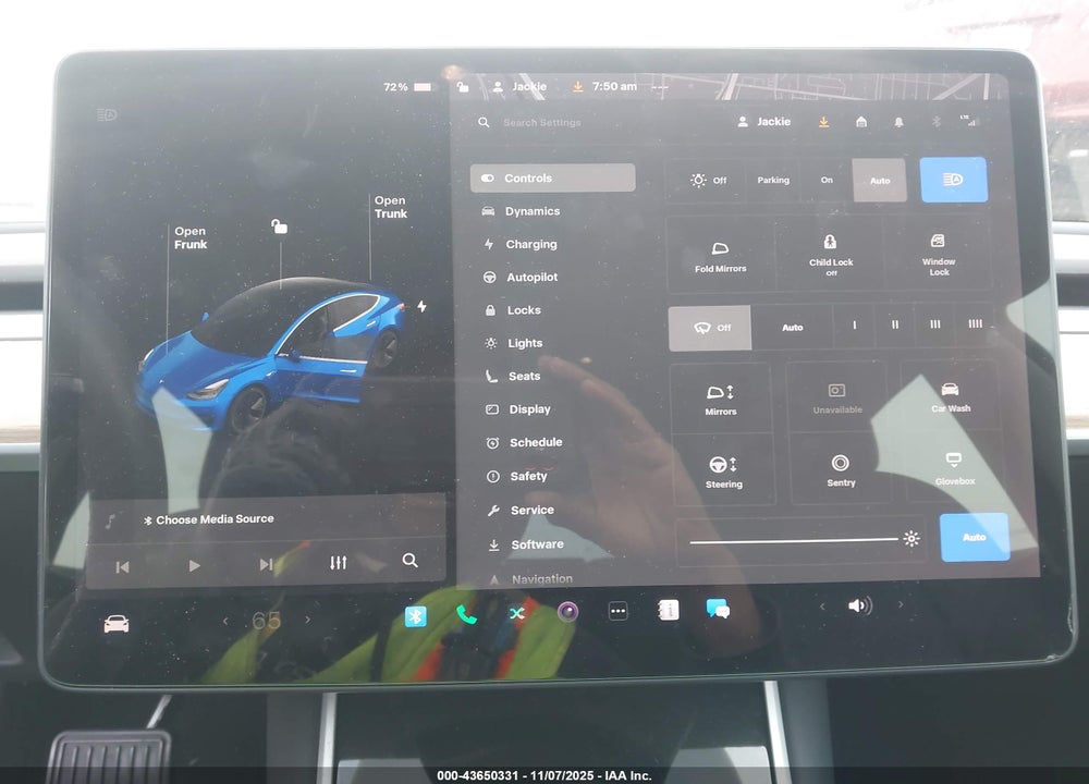 2019 TESLA MODEL 3 LONG RANGE/PERFORMANCE VIN: 5YJ3E1EB3KF442189