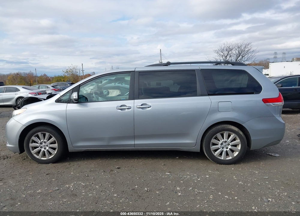 2014 TOYOTA SIENNA LIMITED 7 PASSENGER VIN: 5TDDK3DC0ES093771