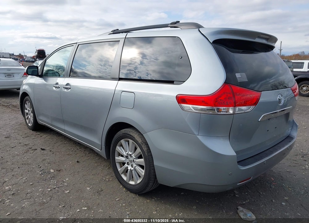 2014 TOYOTA SIENNA LIMITED 7 PASSENGER VIN: 5TDDK3DC0ES093771
