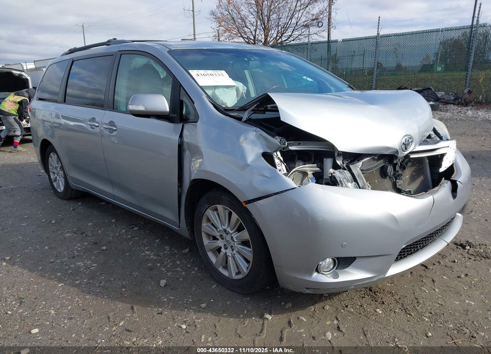 2014 TOYOTA SIENNA LIMITED 7 PASSENGER VIN: 5TDDK3DC0ES093771