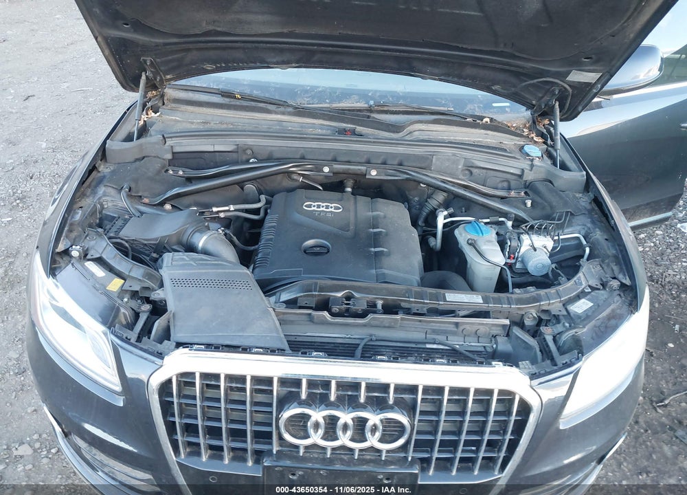 2013 AUDI Q5 2.0T PREMIUM VIN: WA1LFAFP6DA072577