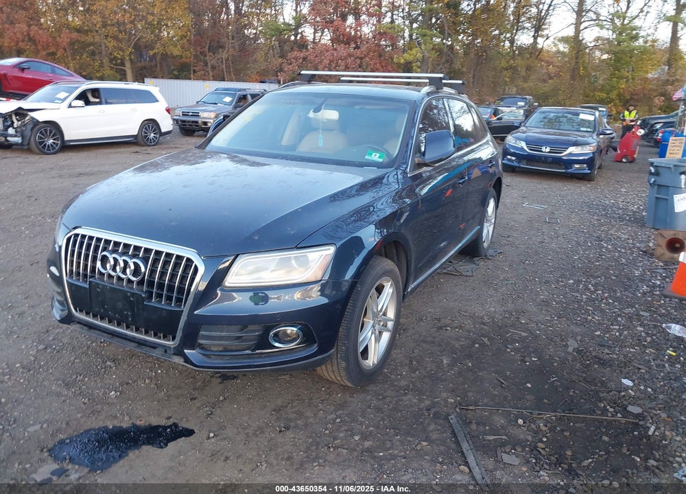 2013 AUDI Q5 2.0T PREMIUM VIN: WA1LFAFP6DA072577