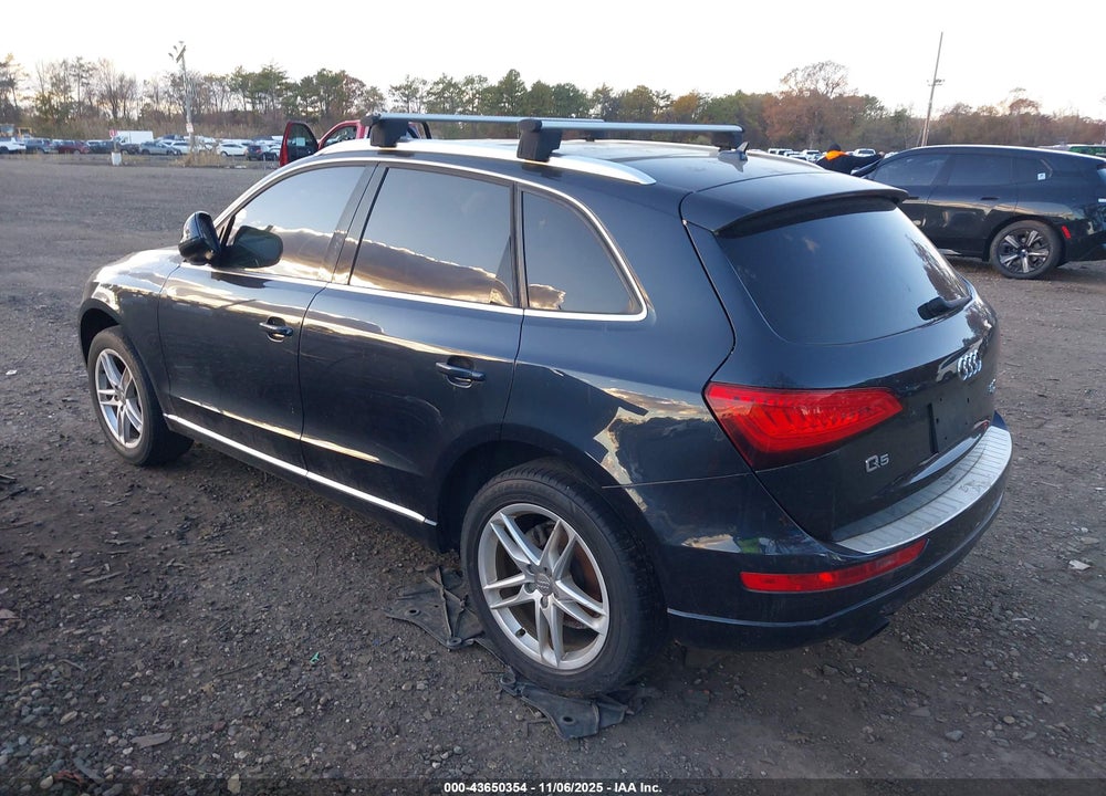 2013 AUDI Q5 2.0T PREMIUM VIN: WA1LFAFP6DA072577