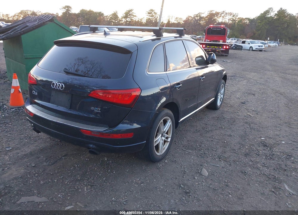 2013 AUDI Q5 2.0T PREMIUM VIN: WA1LFAFP6DA072577