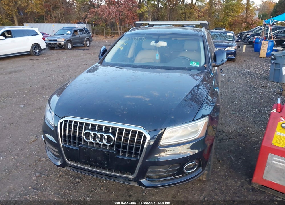 2013 AUDI Q5 2.0T PREMIUM VIN: WA1LFAFP6DA072577